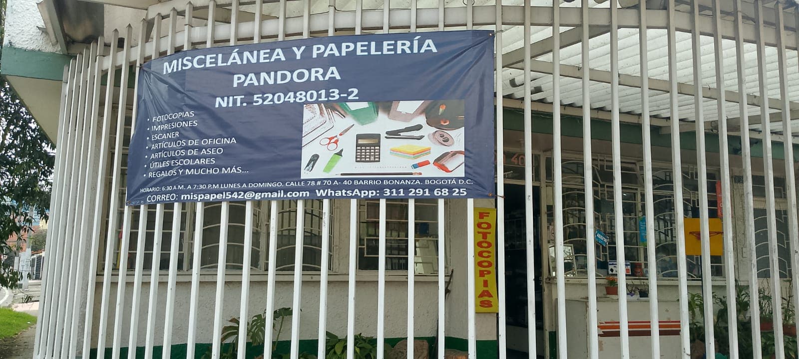 Miscelánea y Papelería Pandora