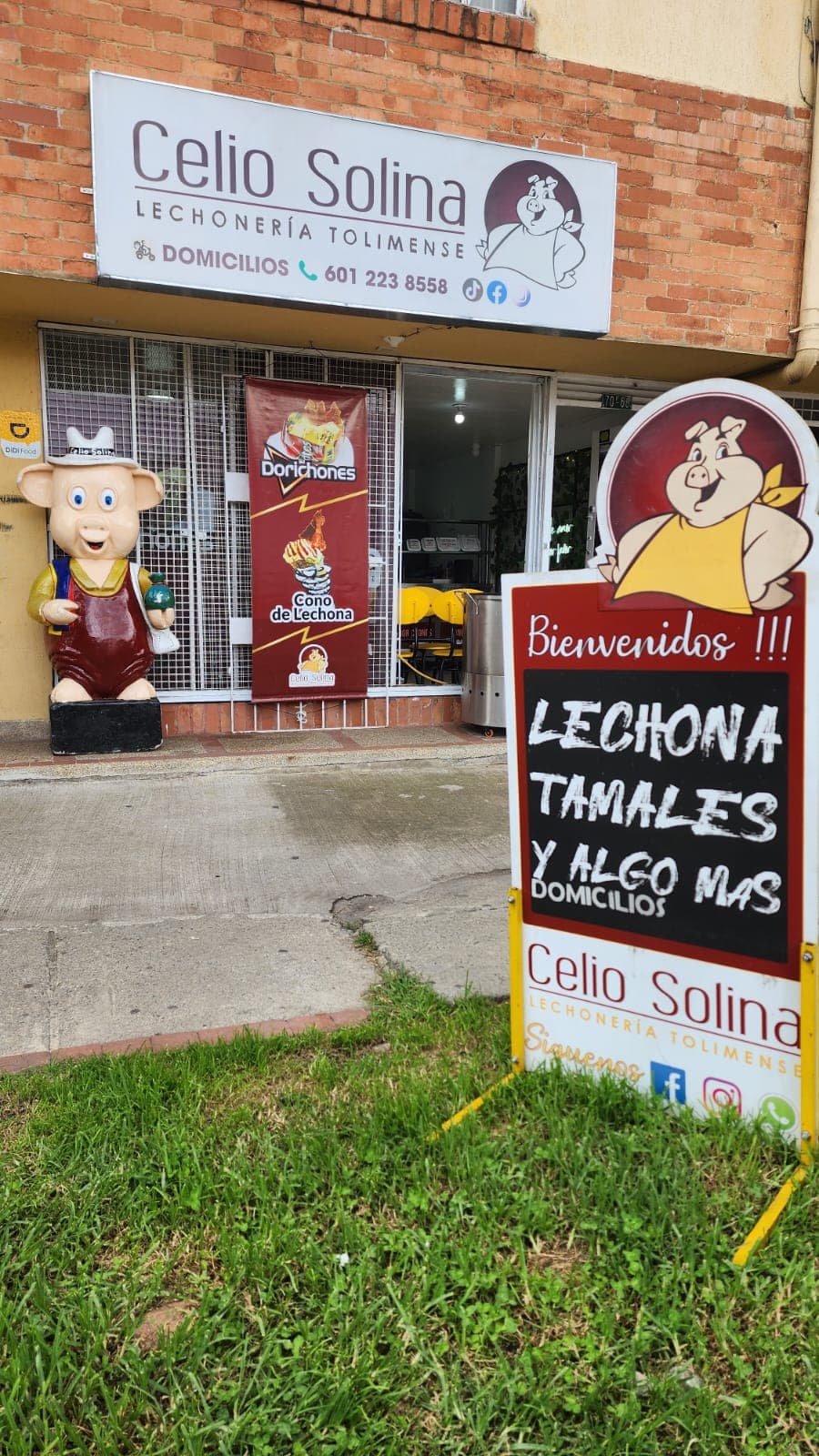 Lechoneria Celio Solina